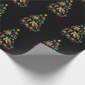 Zee schildpadden Lover Xmas cadeau Zee kerstmis Cadeaupapier (Hoek)