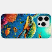 Zee Schildpadden Mariene Naturen Case-Mate iPhone Case (Achterkant (horizontaal))