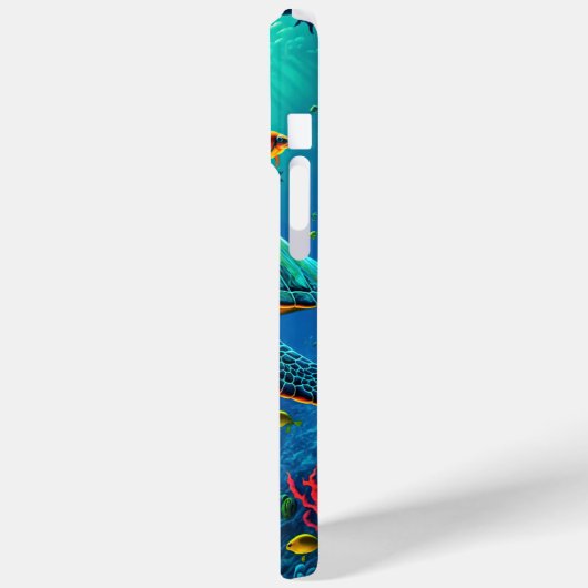 Zee Schildpadden Mariene Naturen Case-Mate iPhone Case (Achterkant / Links)