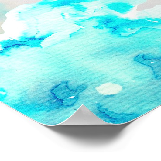 Zee Schildpadden Mariene Naturen Poster (Hoek)