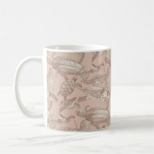 zee schildpadden mocha mousse crème tan koffiemok
