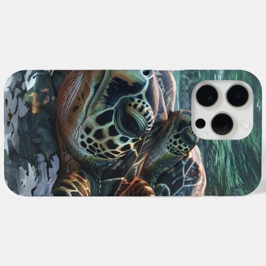 Zee Schildpadden Oceaan Onderwater Case-Mate iPhone Case (Achterkant (horizontaal))