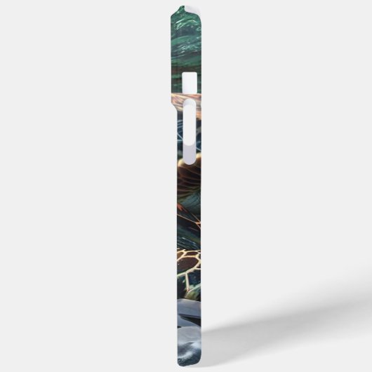 Zee Schildpadden Oceaan Onderwater Case-Mate iPhone Case (Achterkant / Links)