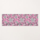 Zee schildpadden Roze grijze beschermingspatroon Yogamat (Voorkant (horizontaal))