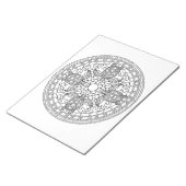 Zee schildpadden Seaturle Mandala Patroonkleurboek Notitieblok (Schuin)