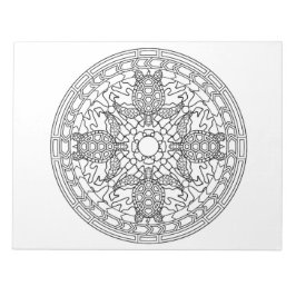 Zee schildpadden Seaturle Mandala Patroonkleurboek Notitieblok