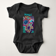 Zee schildpadden T-shirt - voor baby's
