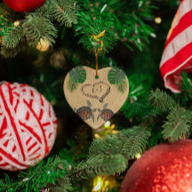 Zee, schildpadden, zand, hart en palmen, op maat g