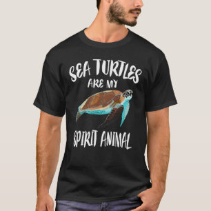 Zee schildpadden zijn mijn gespierde diertje t-shirt