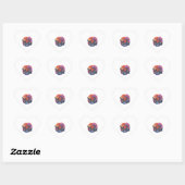 Zee schildpadreef hart sticker (Vel)