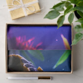 Zee schildpadweefsel/ontkoppelingspapier tissuepapier (Geschenk)