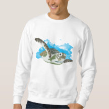 Zee schildpadzwemmen