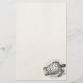  Zee Schildschildpad op maat Briefpapier (Voorkant)
