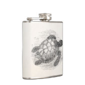  Zee Schildschildpad op maat Heupfles (Rechts)