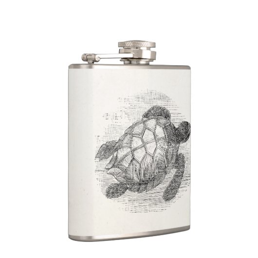  Zee Schildschildpad op maat Heupfles (Rechts)