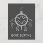 Zee schroefblokken briefkaart (Voorkant)