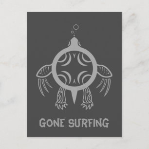 Zee schroefblokken briefkaart