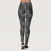 Zee schroefblokken leggings (Achterkant)