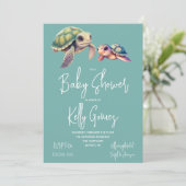 Zee Schroop Geslacht Neutral Boho Toys Baby shower Kaart (Staand voorkant)