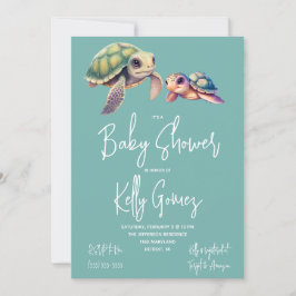 Zee Schroop Geslacht Neutral Boho Toys Baby shower Kaart