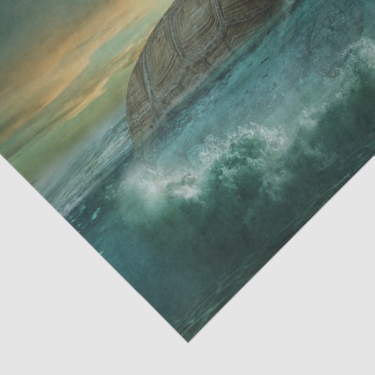 Zee Schroottelpapier voor reuzenontkoppeling Tissuepapier (Detail)