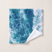 Zee schuim bad handdoek (Wasdoekje)