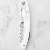 Zee Schuim Beach Wedding Turtle ID837 Kurkentrekker (Voorkant)