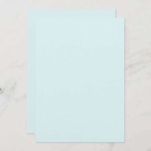 Zee schuim Blank Linnen  Kaart (Voorkant / Achterkant)