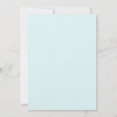 Zee schuim Blank Linnen  Kaart (Voorkant)