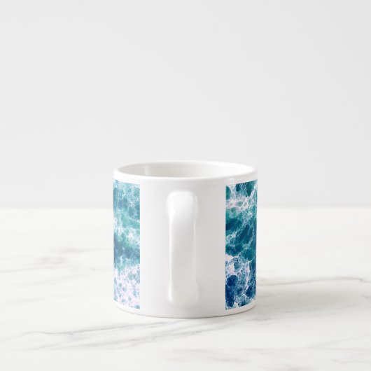 Zee schuim espresso kop (Achterkant)