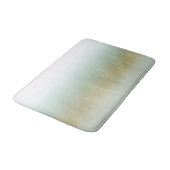 Zee schuim goud wit elegant strand modern kust badmat (Gekanteld)