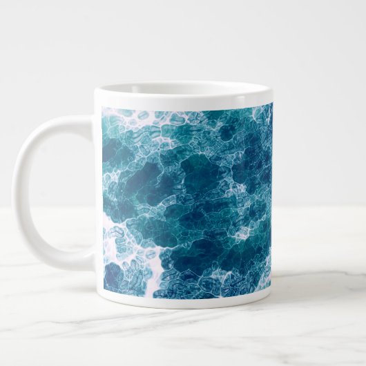 Zee schuim grote koffiekop (Links)