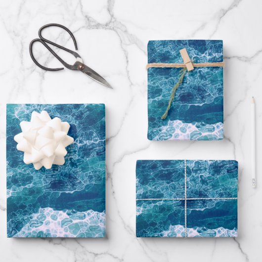 Zee schuim inpakpapier vel (Voorkant)