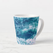 Zee schuim latte mok (Rechterhoek)