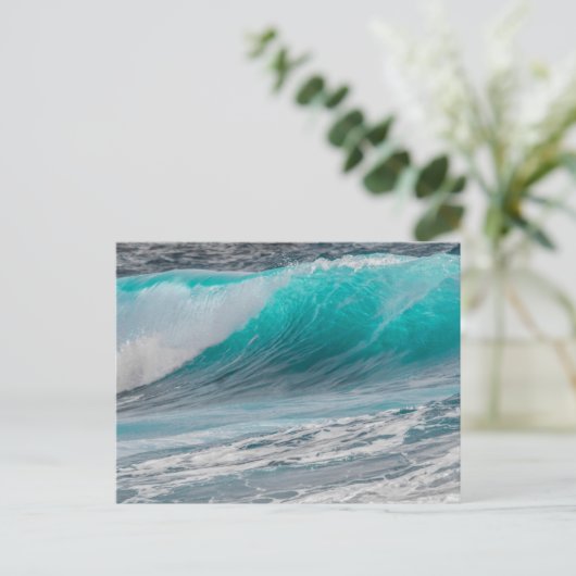 Zee Schuim Mist Coastal Destiny's Destiny Briefkaart (Staand voorkant)