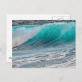 Zee Schuim Mist Coastal Destiny's Destiny Briefkaart (Voorkant / Achterkant)