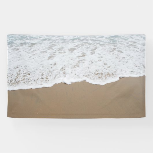 Zee schuim, Ocean Waves Spandoek (Horizontaal)