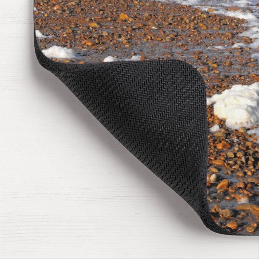 Zee schuim op het strand muismat (Hoek)