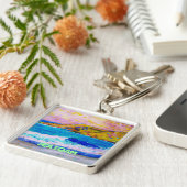 zee schuim sleutelhanger (Zijkant)