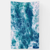 Zee schuim spandoek (Verticaal)