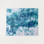 Zee schuim wandkleed (Voorkant (horizontaal))