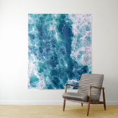 Zee schuim wandkleed (In situ)