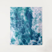 Zee schuim wandkleed (Voorkant)