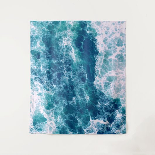 Zee schuim wandkleed (Voorkant)