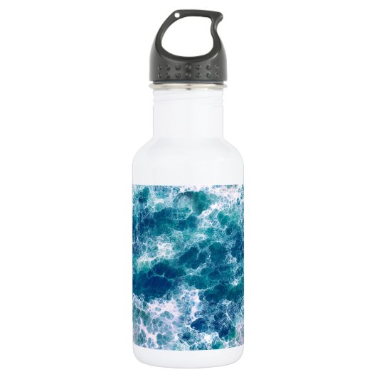 Zee schuim waterfles  (Voorkant)