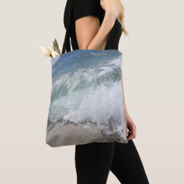 Zee Schuimoceaangolven Tote Bag