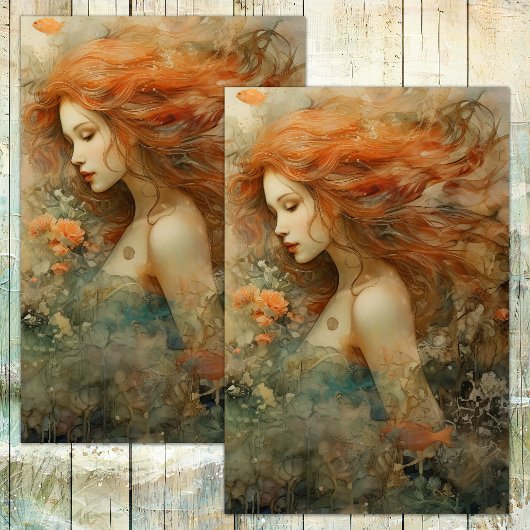 ZEE SERENE DECOUPAGE ZEEMEERMIN TISSUEPAPIER