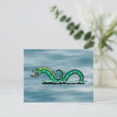 Zee Serpent Briefkaart (Staand voorkant)