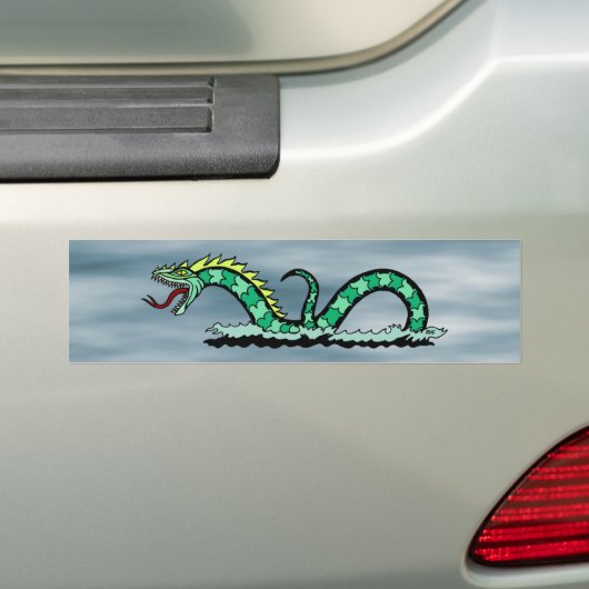 Zee Serpent Bumpersticker (Op auto)