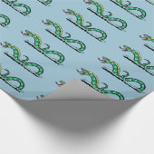 Zee Serpent Cadeaupapier (Hoek)